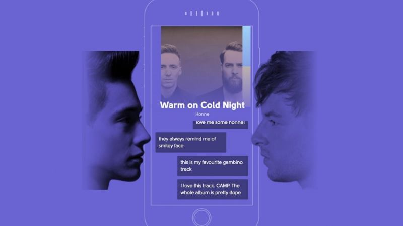 Lisn app screenshot from the Entrepreneur article
